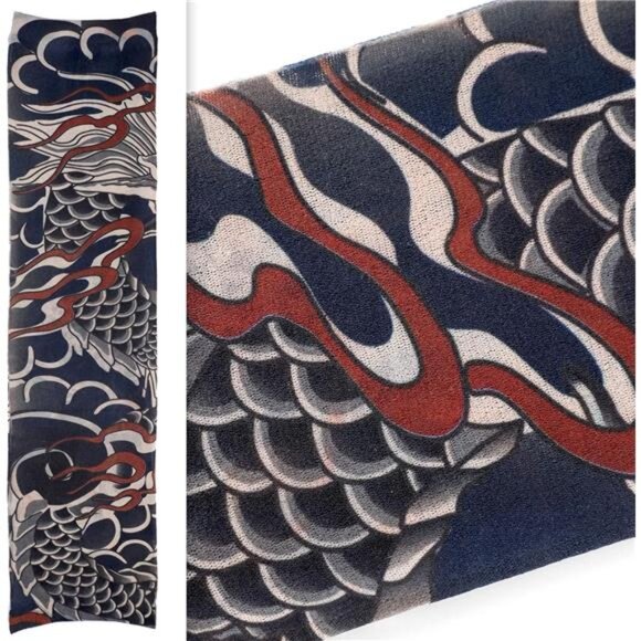 12 Pcs Tattoo Sleeves Fake Arm Sleeves Cover Realistic Soft Elasticity - Picture 4 of 7